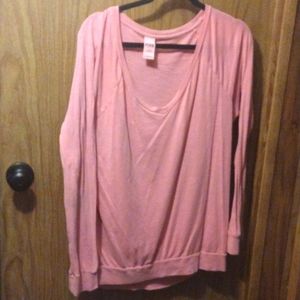 Pink LS Tee